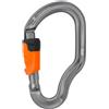 PETZL Vertigo Wire-Lock Moschettone - Grigio