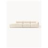 Westwing Collection Chaise longue componibile 4 posti in bouclé Sofia