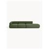 Westwing Collection Chaise longue componibile 4 posti in bouclé Sofia