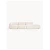 Westwing Collection Chaise longue componibile 4 posti Sofia - Bianco