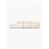 Westwing Collection Chaise longue componibile 4 posti Sofia - Bianco