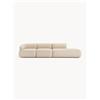 Westwing Collection Chaise longue componibile 4 posti Sofia - Beige