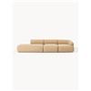 Westwing Collection Chaise longue componibile 4 posti in bouclé Sofia