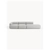 Westwing Collection Chaise longue componibile 4 posti in bouclé Sofia