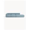 Westwing Collection Chaise longue componibile 4 posti in bouclé Sofia