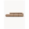 Westwing Collection Chaise longue componibile 4 posti Sofia - Marrone