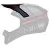 O'Neal 0500-340 Visiera Casco Backflip Eclipse, Nero/Grigio