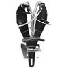 Giesser since 1776 - Made in Germany - Sharp easy, affilacoltelli, con supporto, acciaino, doppia funzione, nero, 9980 s