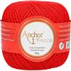 Anchor 4771016 - 00046 uncinetto Filati, Cotone, rosso