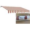 Sangiorgio Tenda da Sole A Caduta con MANTOVANA 250X250 Bordeaux Bianco