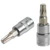 KS Tools 922.1479 - Chiave a bussola cacciavite TORX® 1/4, L.37 mm T10, gamma ULTIMATE®, in cromo vanadio, finitura cromata satinata