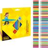 Idena Pennarelli, 36 Pezzi, pennarelli con Punta da 1 a 1,5 mm | colori intensi, lavabili, set di pennarelli per bambini, 22098
