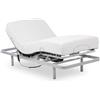 Geriafy - Letto Articolato Rinforzato con Materasso in Memory Foam da 20 cm Tencel | Tessuto Fresco e Morbido (90x190 cm, Telecomando via Cavo)