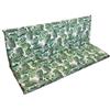 Olibo' Srl Cuscino Dondolo Seduta e Schienale Sfoderabile 3 Posti Bahamas Verde 150x50x3,5m