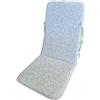 Olibo' Srl Cuscino Spalla Alta Corallium Blanco per Poltrone da Giardino 110x48x2,5 cm