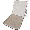 Olibo' Srl Cuscino Spalla Bassa Grigio per Poltrone da Giardino max Liso Gris 91x44x2,5 cm