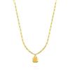 OPSOBJECTS Ops Objects Collana da donna collezione alphabet. Collana realizzata in acciaio di colore oro con lettera c. La referenza è opscl-741