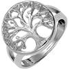 Silverly Anelli da Donna con Albero della Vita in Argento Sterling 925 | Anello Rotondo con Promessa Celtica | Anello per Uomo | Anello Traforato | Anelli Ispirati alla Natura per Ragazze Adolescenti