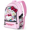Karactermania Sanrio Hello Kitty Panels-Zaino Fight FAN 2.2, Multicolore, 31 x 44 cm, Capacità 24 L
