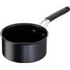 Lagostina Tempra, Casseruola Fonda a Manico Lungo 16 cm, Rivestimento Titanium Antiaderente Antigraffio e Fondo in Acciaio Inox, Manico Rivettato, per Tutte le Fonti di Calore Inclusa Induzione