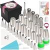 Wenburg Versatile & Facile da Usare Set Beccucci Sac a Poche Professionali con 29 Ugelli - Beccucci Russi, Beccucci a Sfera, Beccucci a Volant per Decorazione Perfetta di Torte e Cupcake (Universal)