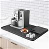 Exsink Tappetino Macchina Caffe E Tappetino Da Bar In Silicone | 2 In 1, 39X58CM, Antiscivolo, Resistente Al Calore, Protezione Da Banco, Caffettiere, Cestini Per Piatti E Frullatori