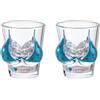 ITODA Confezione da 2 bicchieri da shot 3D creativi a forma di corpo umano, bicchieri da birra sexy a forma di corpo femminile, bicchieri da whisky, novità a forma di bikini, bicchieri in vetro per