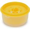 WAHEWUD Separatore di albume d', Separatore di tuorlo Materiale PP premium Design con fori multipli che perdono Riponibile Riutilizzabile Separa fino a 6 uova, Strumento di (Gialla)