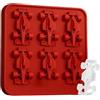 Genérico Stampi Per Ghiaccio Per Automobili: 140 G Formula Senza Sforzo Racing Car Stampo Per Ghiaccio | Stampo Per Secchio In Silicone A 6 Fori | Riutilizzabile Facile Release Cube Maker Gadgets C