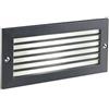 Sovil Lampada Segna Passo Rettangolare da Incasso a Parete a LED 10W 3000K Sovil Nero