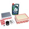 Kit Ispezione 1,6 16V Ford C-Max Inkl 5 Litri 5W30 Castrol Magnatec Öl 56611678
