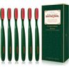 Euthymol Spazzolino da denti originale (classico, 6 pezzi) - Extra Large, ampio, setole morbide per denti sensibili, gengive, pulizia efficace, delicata, rapida