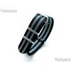 NICKSTON 20mm- Moderno Accenti Cinturino Nylon per Lusso, SPORTS, E Casual Orologi (