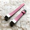 NICKSTON Rosa Stile Unisex pelle Morbida Fascia Cinturino Con Cuciture per Fitbit Alta Hr