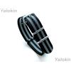 20mm- Moderno Nylon Cinturino per Lusso, SPORTS, E Casual Orologi (Nyl-Bgry)
