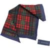 Suitsupply Pochet Check Red Fazzoletto Uomo Taglia Unica Lino Formale Quadrato
