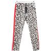 PINKO Trail Pantaloni Donna UK 6 Chino con Motivo Leopardo Elasticizzato Zip Fly