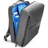 Puro Matrix Zaino per MacBook Pro 15 e Notebook da 14, Grigio