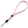 trage.band® Cinturino da polso regolabile corto, bianco-rosa