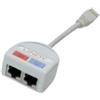 Lindy 34002 Port Doubler UTP, per 2 Collegamenti Ethernet su un Cavo