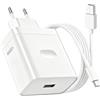 Witfoam Caricatore Rapido 120W SUPER VOOC con Cavo USB C 1.5M 8A, Compatibile con OP PO Find X5 X3 X8 Reno13 12 11 real me GT 7 Pro GT 6 GT 5 One Plus 13 12 11 Nord CE 4 3, Alimentatore Ricarica Veloce