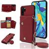 ELISORLI Compatibile con Huawei P30 Pro Custodia a portafoglio con tracolla a tracolla e supporto in pelle porta carte di credito cordino accessori per cellulare Cover per telefono per Hawaii P30Pro P 30 Pro30