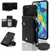ELISORLI Compatibile con Huawei P30 Pro Custodia a portafoglio con tracolla a tracolla e supporto in pelle porta carte di credito cordino accessori per cellulare Cover per telefono per Hawaii P30Pro P 30 Pro30
