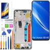 HLYGZX Display Schermo per Honor X8 4G TFY-LX1 TFY-LX2 Nero con Cornice | con kit di riparazione,IPS LCD，HD Display，Sostituire lo schermo,per Modello:TFY-LX3