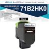 LCL 71B0H10 Nero 6000 Pages Cartucce di Toner Compatible per Lexmark 71B2HK0 71B0H10 per Lexmark CS417 CS417dn CX417 CX417de CS517 CS517de CX517 CX517de(1-Pack)