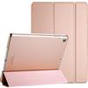 ProCase Smart Cover per iPad Mini 1 2 3, ProCase Custodia Ultra Sottile Leggero, Support Auto Sveglia/Sonno,con Retro Smerigliato Semi-trasparente per 7.9 iPad Mini 1, Mini 2, Mini 3 -Oro Rosa