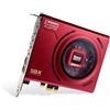 Creative Sound Blaster Z SE Scheda audio interna PCI-e Gaming e DAC, 24 bit/192 kHz, 116 dB SNR, ASIO, amplificatore per cuffie 600Ω, Mic EQ, discreta 5.1/Virtual 7.1, supporta Dolby Digital Live, DTS