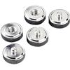 HAMA Vite raccordo per treppiede - conf. da 5 pz.- (B) 3/8 > (A) 1/4