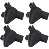 Jumplushion Treppiede di estensione dell'altezza antigraffio per DJI per Avata per 360 con struttura in PC, supporto portatile per fotocamera per riprese grandangolari, grigio, 15 x 10 x 4 cm (nero)
