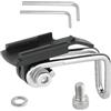 Generisch Supporto per fanale da per bicicletta, supporto anteriore durevole, accessorio multifunzione per bicicletta, morsetto per faro da montagna, trail riding, pendolari, avventure, ciclismo